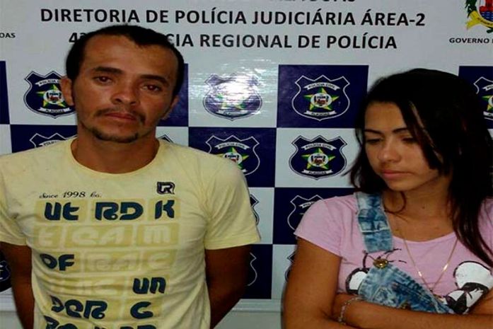 Leandro Carlos, 26 anos, e Taís Monnik, 22, foram presos durante operação