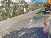 Empresa é autuada após efluente atingir rede de drenagem perto de residencial em Maceió
