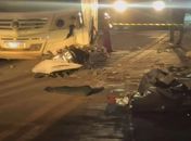 Colisão entre moto e micro-ônibus deixa dois mortos na BR-349 em Coruripe