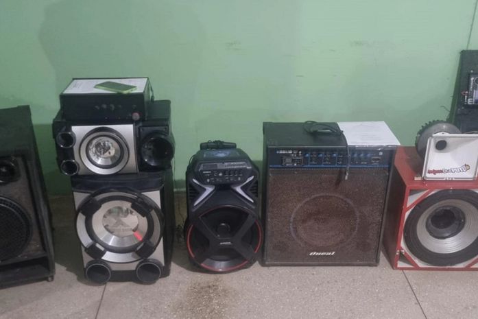 Operação apreende 10 equipamentos sonoros durante fim de semana na região Metropolitana