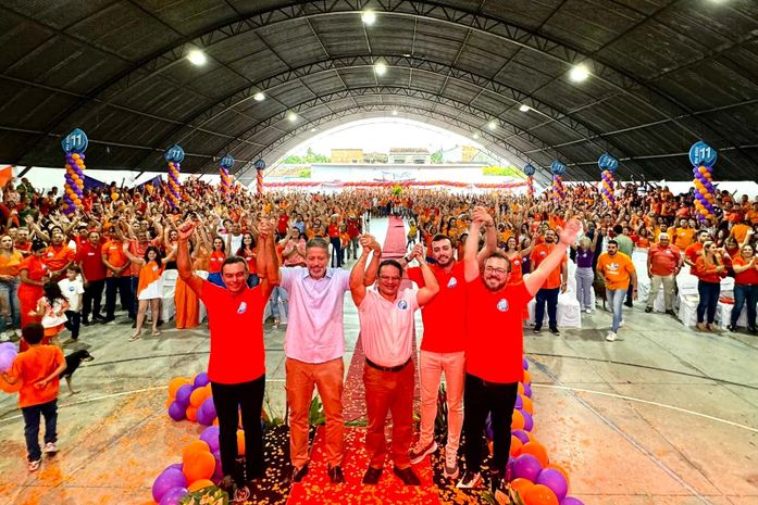 Em convenção histórica, Victor Rocha é confirmado candidato a prefeito de Anadia