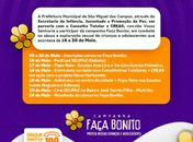 São Miguel dos Campos lança a programação para a Semana de Combate ao Abuso e Exploração Sexual de Crianças e Adolescentes