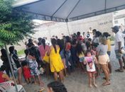 Liderança jovem Arapiraquense “Índio do povo” 
solicita doações para a festa das crianças em bairros de Arapiraca
