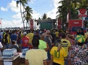 Veja as alterações no trânsito para a exibição do jogo do Brasil na orla nesta sexta