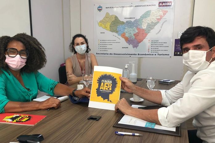 Conheci, hoje, Marcius Beltrão, o secretário da SEDETUR. Foi um prazer!