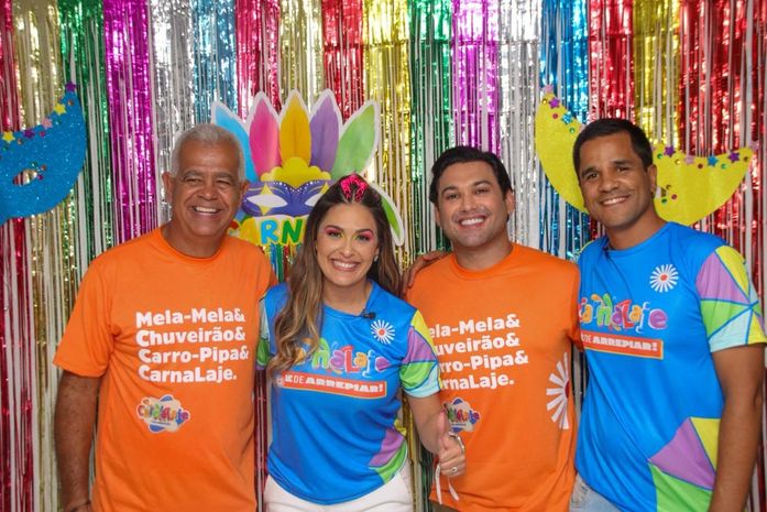 Prefeita Angela Vanessa e Rodrigo Valença divulgam a maior programação da história do Carnalaje