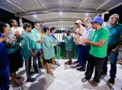 Prefeitura inaugura galpão no Centro de Triagem de Resíduos 