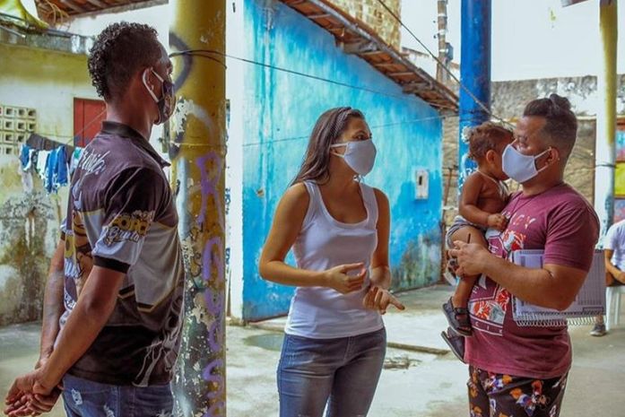 Fala aí, Maceió: Claudia Petuba valoriza voz da comunidade durante pré-campanha