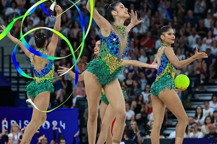 Duda Arakaki leva Alagoas à medalha de prata no Mundial de Ginástica Rítmica