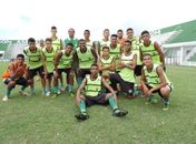 Time Sub-20 do Coruripe que estreia neste sábado contra o Sete de Setembro