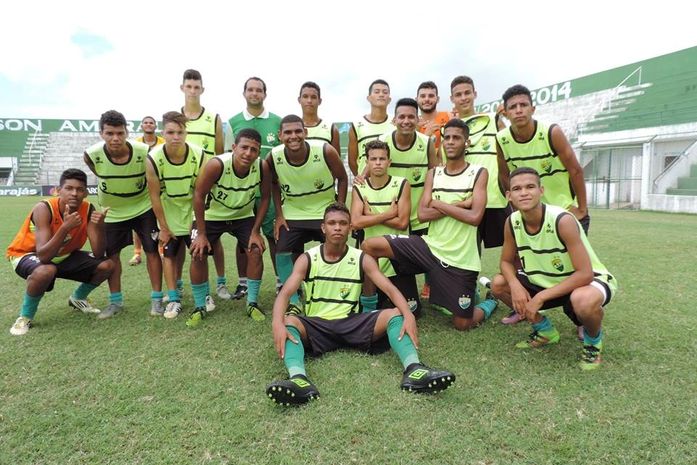 Time Sub-20 do Coruripe que estreia neste sábado contra o Sete de Setembro