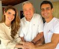 JHC, Marina Candia e Ronaldo Lessa publicam foto juntos após reviravolta no vice da chapa majoritária