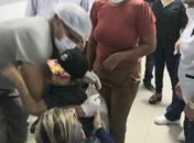 Menino deixou hospital após 27 dias internado.