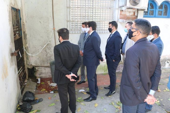 Presidente da OAB Alagoas, presidente da Subseção e Conselheiro do Conseg realizam inspeção em delegacia de Arapiraca