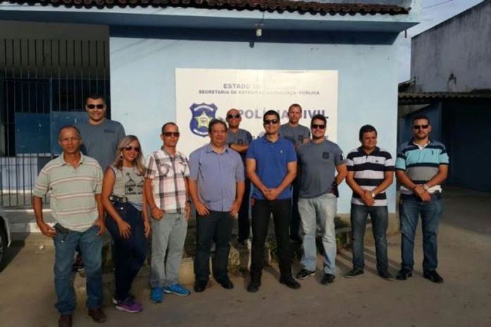Diretores seguem cronograma de acompanhamento dos trabalhos da PC no Carnaval