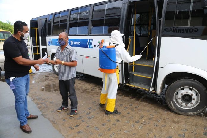 A ação prevê garantir a saúde da categoria e dos passageiros, tendo em vista o retorno do transportes.