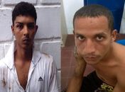 Foram presos Luiz Costa dos Santos Junior e José Roberto da Silva, conhecido como “fofo"