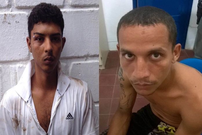 Foram presos Luiz Costa dos Santos Junior e José Roberto da Silva, conhecido como “fofo"