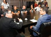 Prefeito Rui Palmeira se reúne com presidente do TJ/AL e representantes do Pinheiro