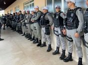 Policiais militares participaram da operação integrada 