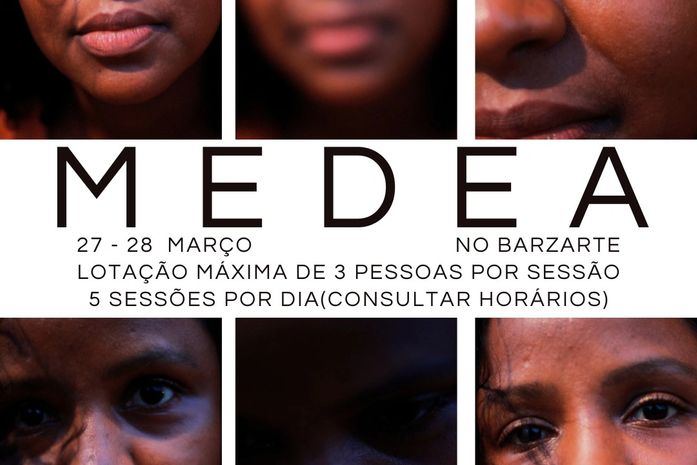 Comemorando o Dia Mundial do Teatro, o Barzarte recebe Medea nos dias 27 e 28 de março