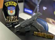 Homem é preso pela PM por portar arma de fogo nos Flexais, em Maceió 