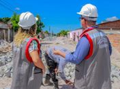 Prefeitura de Penedo está concluindo obras de pavimentação e drenagem em diferentes bairros