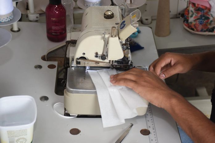 São José da Laje: Grupo de Produção e Costura gera renda para doze famílias. Ação tem o apoio da FIEA