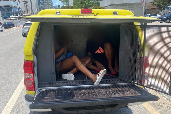 Após abordagem a transporte por aplicativo, Ronda no Bairro detém jovem com drogas na Pajuçara