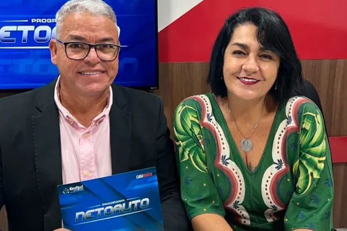 Programa Neto Auto entrevista Adriana Manólio, produtora audiovisual alagoana