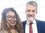 Essa ativista esteve em conversas, com  Flávio Saraiva, secretário da SSP, no Palácio República dos Palmares