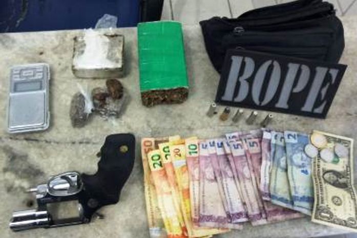 Material apreendido estava sendo transportado pelo acusado