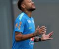 Neymar treina sem restrições com o grupo pelo segundo dia seguido