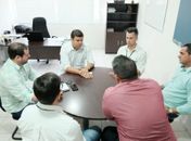 Marcelo Palmeira visita a Slum para discutir planejamento de ações