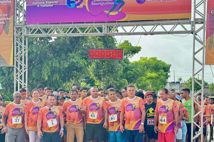 Corrida da Emancipação de Branquinha abre atividades do aniversário de 62 anos da cidade