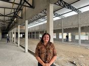 Ziane Costa visita nova escola que atenderá cerca de 400 alunos no ensino em horário integral