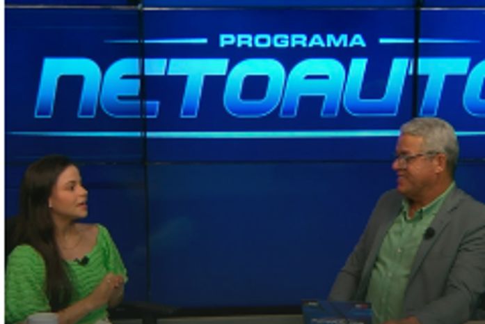 Programa Neto Auto entrevista Ana Júlia, sócia da clínica de estética Ideal