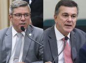 Deputados Cabo Bebeto e Ronaldo Medeiros