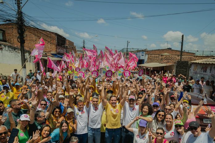 Rafael Brito realiza grande caminhada no Santos Dumont

