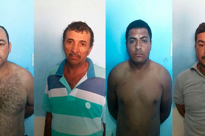 José da Silva, o "Jaboreu", Cícero Flor, o "Garajau", Antônio Rodrigues, o "Toinho", Francisco de Assis Júnior, "Júnior do Célio"
