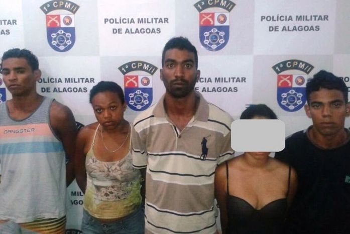Quadrilha é presa acusada de tráfico de drogas em Campo alegre