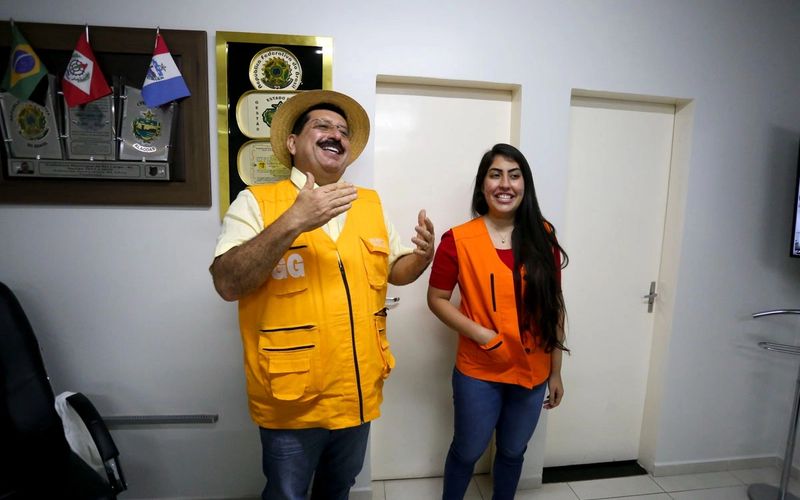 Secretária Gabriela Gonçalves e prefeito de Rio Largo anunciam vacinação de adolescentes acima de 12 anos contra Covid-19