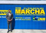Prefeito de Santana do Mundaú participa da XXIII Marcha a Brasília em defesa dos municípios