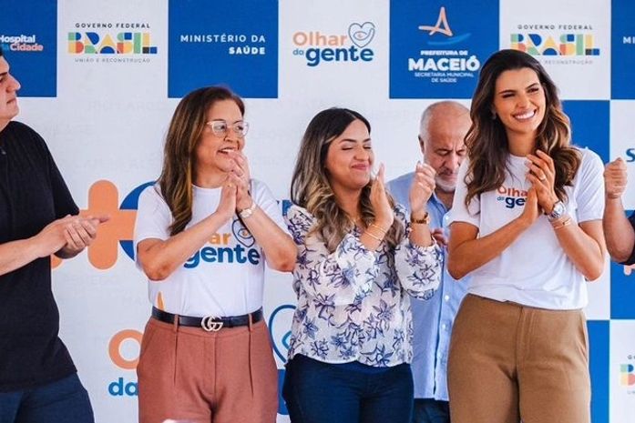 Rio Largo recebe a Primeira-Dama de Maceió com ação histórica: 1.000 cirurgias de catarata pelo Olhar da Gente