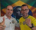 Nos EUA, Leonardo Dias se consolida como candidato da família Bolsonaro em AL