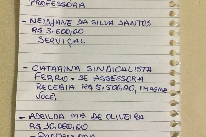 Barra de Santo Antonio e o padre recebendo do Fundeb