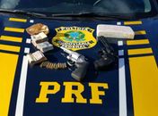 PRF prende três homens e apreende drogas e armas durante fiscalizações nas BRs em Alagoas