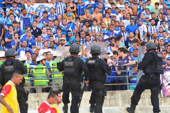 Policiais da tropa de elite da PM tiveram atuação no Rei Pelé criticada