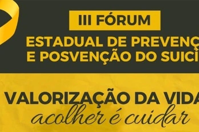 O CEPPSAL está com inscrições abertas para o III Fórum Estadual de Prevenção e Prevenção ao Suicídio. Já se inscreveu?