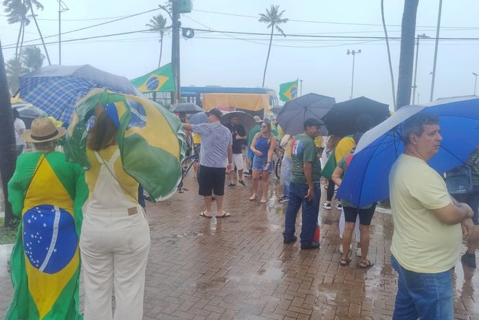 Manifestação no Vera Arruda
